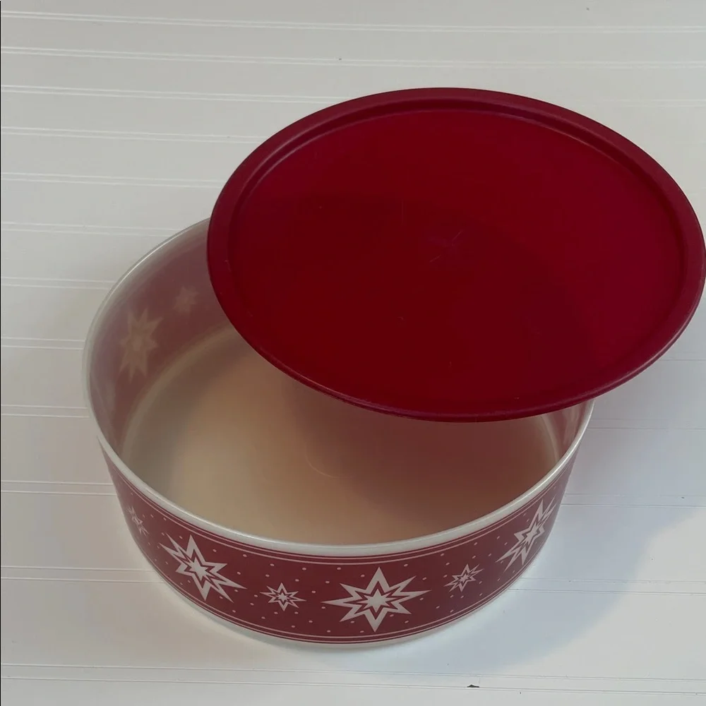 Tupperware stylish red